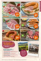 Gazetka promocyjna Tegut - Angebote der Woche - Gazetka - ważna od 30.07 do 30.07.2022 - strona 7 - produkty: angebot, angebote, bio, bio-rindfleisch, braten, dekoration, eis, elle, ente, erde, fleisch, fleischwurst, Geflügel, gewürz, knoblauch, kräuter, landprimus, mac, Mantel, Mett, mettwurst, mit knoblauch, pfeffer, rind, rinder, Rindersalami, rindfleisch, ring, saft, salami, salz, schinken, Ti, Tiere, trolli, wiener, Wild, wurst, würstchen