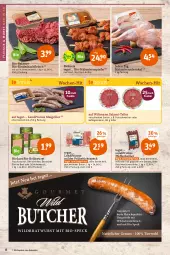 Gazetka promocyjna Tegut - Angebote der Woche - Gazetka - ważna od 30.07 do 30.07.2022 - strona 8 - produkty: angebot, angebote, bacon, beef, bier, bierschinken, bio, Brühwurst, corned beef, dekoration, eis, elle, ente, feinschmecker, fleisch, Frühstücksspeck, Geflügel, grill, hackfleisch, hähnchenschenkel, henkel, ideal zum grillen, landprimus, lyoner, mac, nuss, paprika, pfeffer, Pfefferbeißer, reis, rind, rinder, rinderhackfleisch, salami, salami-teller, schenkel, schinken, schinkenwurst, schnitten, schwein, Speck, teller, Ti, wein, Wild, Wildschwein, wiltmann, wurst, Yo