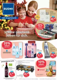 Gazetka promocyjna Budni - Prospekte - Gazetka - ważna od 18.12 do 18.12.2021 - strona 1 - produkty: creme, eau de toilette, eau de toilette 50 ml, eis, elle, , Giorgio Armani, Glühwein, grill, grillfläche, handcreme, La Roche-Posay, nivea, nuss, reis, Ria, severin, teller, thermostat, Ti, wein