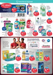 Gazetka promocyjna Budni - Prospekte - Gazetka - ważna od 18.12 do 18.12.2021 - strona 8 - produkty: allzweckreiniger, Alwa, Always, ball, Cap, coupon, coupons, eis, elle, erde, essig, , feuchttücher, Finish, Frosch, fusion5, gillette, gin, Kinder, lenor, mac, Meister, meister proper, pampers, persil, perwoll, pril, rasierer, reiniger, slip, slipeinlagen, sofortrabatt, spülmaschinen, spülmittel, swiffer, tee, Ti, tücher, waschmittel, wc frisch, weck, weichspüler