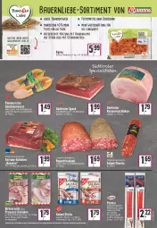 Gazetka promocyjna Edeka - Angebote der Woche - Gazetka - ważna od 18.02 do 18.02.2023 - strona 11 - produkty: angebot, apfel, auer, Bau, Bauer, braten, chorizo, ente, erde, gin, gutsleberwurst, gyros, leberwurst, Mantel, Mett, mettwurst, natur, pfeffer, Pommersche, rosmarin, salami, schinken, schnittlauch, serrano, Sport, südtiroler, tee, Ti, Tiere, wurst, zwiebel