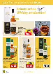 Gazetka promocyjna Lidl - Entkorkt Magazin - Gazetka - ważna od 16.04 do 16.04.2023 - strona 34 - produkty: blended scotch, blended scotch whisky, decke, flasche, natur, schott, scotch, scotch whisky, single malt, Ti, tisch, whisky