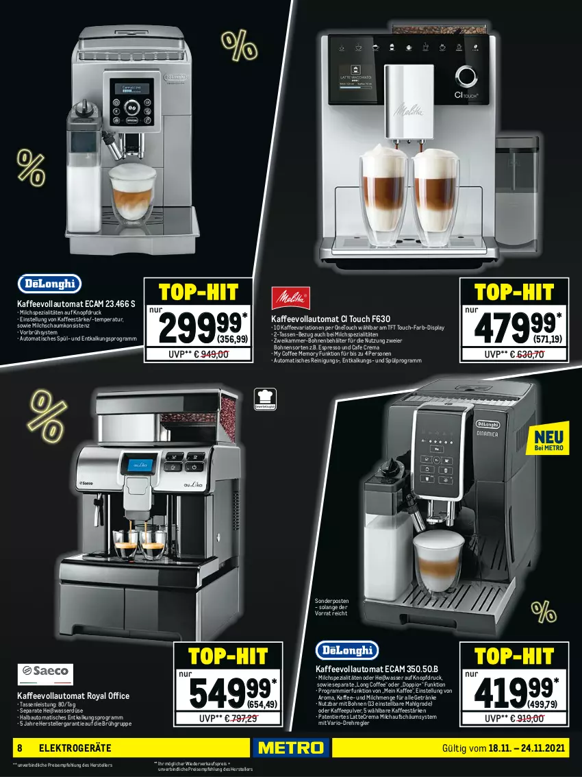 Aktueller Prospekt Metro - NonFood - von 08.11 bis 24.11.2021 - strona 8