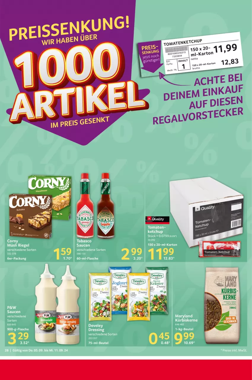 Aktueller Prospekt Selgros - Food - von 05.09 bis 11.09.2024 - strona 28 - produkty: brut, Kürbis