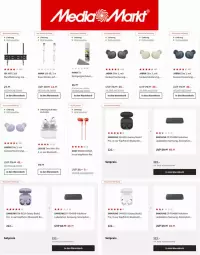 Gazetka promocyjna Media Markt - Prospekte - Gazetka - ważna od 22.09 do 22.09.2022 - strona 5 - produkty: bio, eis, hama, In-Ear Kopfhörer, kopfhörer, korb, ndk, reis, Samsung, sony, Ti, versandkostenfrei, wandhalterung