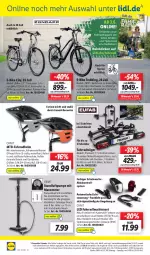 Gazetka promocyjna Lidl - Aktionsprospekt - Gazetka - ważna od 10.06 do 10.06.2023 - strona 34 - produkty: akku, angebot, angebote, auto, Bau, dell, E-Bike, eis, Fahrrad, fahrradhelm, Leuchte, leuchten, ndk, reis, rwe, Schal, Schale, schlauch, Ti, Tiere, tisch, wasser