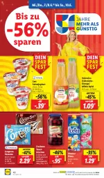 Gazetka promocyjna Lidl - Aktionsprospekt - Gazetka - ważna od 10.06 do 10.06.2023 - strona 46 - produkty: auer, eis, eistee, joghur, joghurt, kirsch, kirsche, kirschen, ndk, sahne, Sahnejoghurt, Schal, Schale, tee, Ti