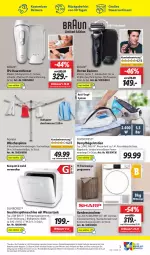 Gazetka promocyjna Lidl - Aktionsprospekt - Gazetka - ważna od 10.06 do 10.06.2023 - strona 59 - produkty: akku, aqua, beleuchtung, bügel, Bügelstation, dampfbügelstation, decke, dell, elle, geschirr, Haarentfernung, korb, messer, rasierer, Ria, rwe, Ti, Trockner, wäschespinne, waschmaschine, waschmaschinen, wasser, wassertank, weck