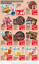 Gazetka promocyjna Kaufland - Prospekt - Gazetka - ważna od 14.06 do 14.06.2023 - strona 18 - produkty: angebot, Bau, bauchscheiben, burger, eis, entrecôte, filet, fleisch, fleisch in selbstbedienung, gewürz, grill, grillplatte, gulasch, hähnchenflügel, hüftsteak, jungbullen, lack, latte, LG, marinade, Nackensteak, nackensteaks, natur, pfeffer, purland, pute, Putenhacksteak, Putenoberkeule, rind, rinder, rindergulasch, rindfleisch, saft, schwein, schweine, schweinefilet, schweinenacken, spargel, steak, steaks, Ti, wein, weine, Weste, ZTE