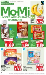 Gazetka promocyjna Kaufland - Prospekt - Gazetka - ważna od 14.06 do 14.06.2023 - strona 46 - produkty: angebot, banane, bananen, bio, brötchen, bruzzzler, coppenrath, curry, dinkelbrötchen, eis, elle, escal, fertiggericht, fertiggerichte, früchte, frutti di mare, geback, Geflügel, getränk, Goldstücke, meeresfrüchte, mikrowelle, milch, Müller, müllermilch, reis, Schal, Schale, Ti, wiesenhof, ZTE