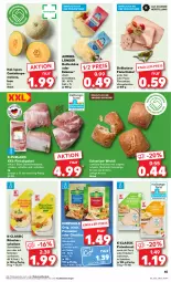 Gazetka promocyjna Kaufland - Prospekt - Gazetka - ważna od 14.06 do 14.06.2023 - strona 47 - produkty: ammerländer, angebot, angebote, brötchen, butter, butterkäse, cheddar, curry, edamer, eis, flakes, fleisch, fleischkäse, geback, gin, HP, Käse, kerrygold, kräuter, kräutern, mehl, melone, merl, milch, oder kräuter, Ofen, pizza, purland, pute, putenbrust, reis, rum, saft, schinken, schnittkäse, schwein, schweine, schweinenacken, Ti, weck, weidemilch, wein, weine