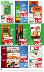 Gazetka promocyjna Kaufland - Prospekt - Gazetka - ważna od 14.06 do 14.06.2023 - strona 48 - produkty: Amber, angebot, auer, bohne, bohnen, bohnenkaffee, creme, eis, elle, erbsen, espresso, gin, jacobs, Jacobs Gold, junge erbsen, kaffee, kaffeekapseln, keks, kekse, lambertz, löslicher bohnenkaffee, merci, nespresso, nuss, nutella, rapsöl, reis, schoko, schokolade, schokoladen, starbucks, Ti, ZTE