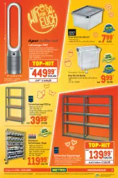 Gazetka promocyjna Metro - NonFood - Gazetka - ważna od 23.03 do 23.03.2022 - strona 9 - produkty: auto, decke, Deckel, Holz, kraft, Luftreiniger, regal, reiniger, schwerlastregal, Ti, tisch, top-hit, ventilator