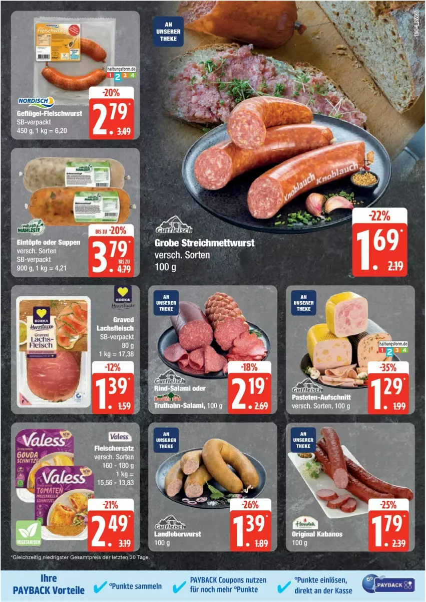 Aktueller Prospekt Edeka - Prospekte - von 27.01 bis 01.02.2025 - strona 9 - produkty: coupon, coupons, eis, Mett, mettwurst, payback, reis, Ti, wurst, ZTE