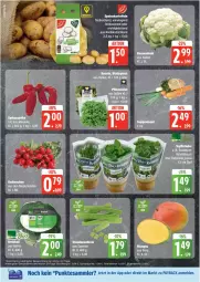 Gazetka promocyjna Edeka - Prospekte - Gazetka - ważna od 01.02 do 01.02.2025 - strona 6 - produkty: bio, blume, blumen, blumenkohl, eis, kartoffel, kartoffeln, mango, mangos, mehl, paprika, payback, radieschen, reis, schnittlauch, speisekartoffeln, Spitzpaprika, tesa, Ti, ZTE