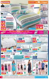 Gazetka promocyjna Norma - Norma - Gazetka - ważna od 07.08 do 07.08.2023 - strona 14 - produkty: angebot, angebote, Anzug, aqua, asti, Bau, baumwolle, Bebe, bett, Betttuch, bettwäsche, daunen und federn, decke, eis, Elan, elle, erde, flieder, gin, hemd, kissen, kopfkissen, lebensmittel, Liege, mab, mikrofaser, mint, Nachthemd, nackenstützkissen, natur, ndk, orchidee, reifen, reine baumwolle, reis, seersucker, shorty, spannbetttuch, Ti, tisch, tuc, wolle