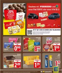 Gazetka promocyjna Edeka - Prospekte - Gazetka - ważna od 17.10 do 17.10.2026 - strona 15 - produkty: chips, choco crossies, crossies, deka, eis, ferrero, keks, kuchen, lebensmittel, Lebkuchen, LG, lindor, lindt, nuss, reis, schoko, schokolade, Ti, WICK