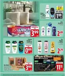 Gazetka promocyjna Edeka - Prospekte - Gazetka - ważna od 17.10 do 17.10.2026 - strona 27 - produkty: briketts, creme, cremedusche, deo, deo roll-on, dusche, duschgel, flasche, gliss, Holz, leds, olive, palmolive, papier, rexona, ritter, roll-on, säge, Schal, shampoo, spülung, Ti, tisch, toilettenpapier, ZTE