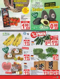 Gazetka promocyjna Edeka - Angebote der Woche - Gazetka - ważna od 21.05 do 21.05.2022 - strona 5 - produkty: avocado, bambus, banane, bananen, beutel, cola, deka, eis, feldsalat, gurke, gurken, kiwi, messer, mini-gurken, rispentomaten, rucola, saft, salat, Schal, Schale, Ti, tisch, tomate, tomaten, Tüte