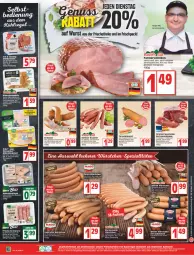 Gazetka promocyjna Edeka - Angebote der Woche - Gazetka - ważna od 21.05 do 21.05.2022 - strona 8 - produkty: Abtei, auer, berliner, bio, braten, bratwurst, Brühwurst, buch, curry, eis, elle, farmerschinken, fleisch, Geflügel, gewürz, gin, hähnchenbrust, hähnchenflügel, Holz, honig, Kalbfleisch, knacker, krakauer, LG, mac, marinade, mit kalbfleisch, natur, nuss, pfanne, rind, saft, schinken, schnitten, schwein, schweine, schweinefleisch, serrano, Spezi, Ti, wein, weine, wiener, wiener würstchen, wiesenhof, wurst, würstchen