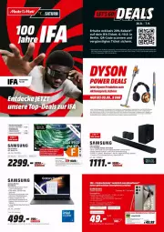 Gazetka promocyjna Saturn - Prospekte - Gazetka - ważna od 09.09 do 09.09.2024 - strona 1 - produkty: alexa, eis, lautsprecher, reis, Samsung, samsung galaxy, soundbar, Ti