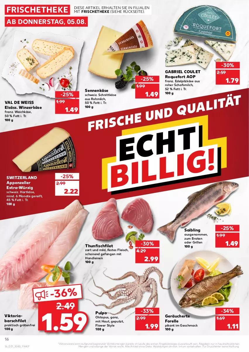 Aktueller Prospekt Kaufland - von 05.08 bis 11.08.2021 - strona 16