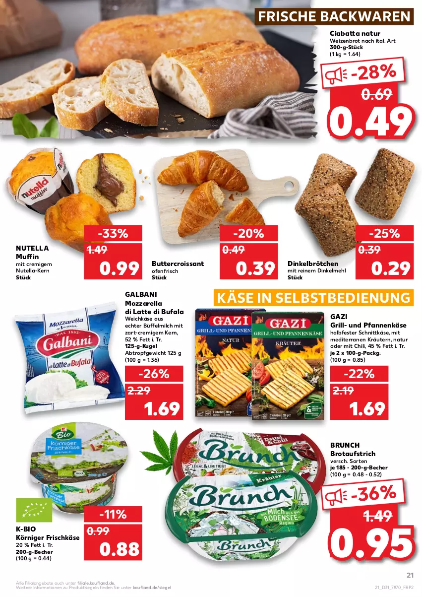 Aktueller Prospekt Kaufland - von 05.08 bis 11.08.2021 - strona 21