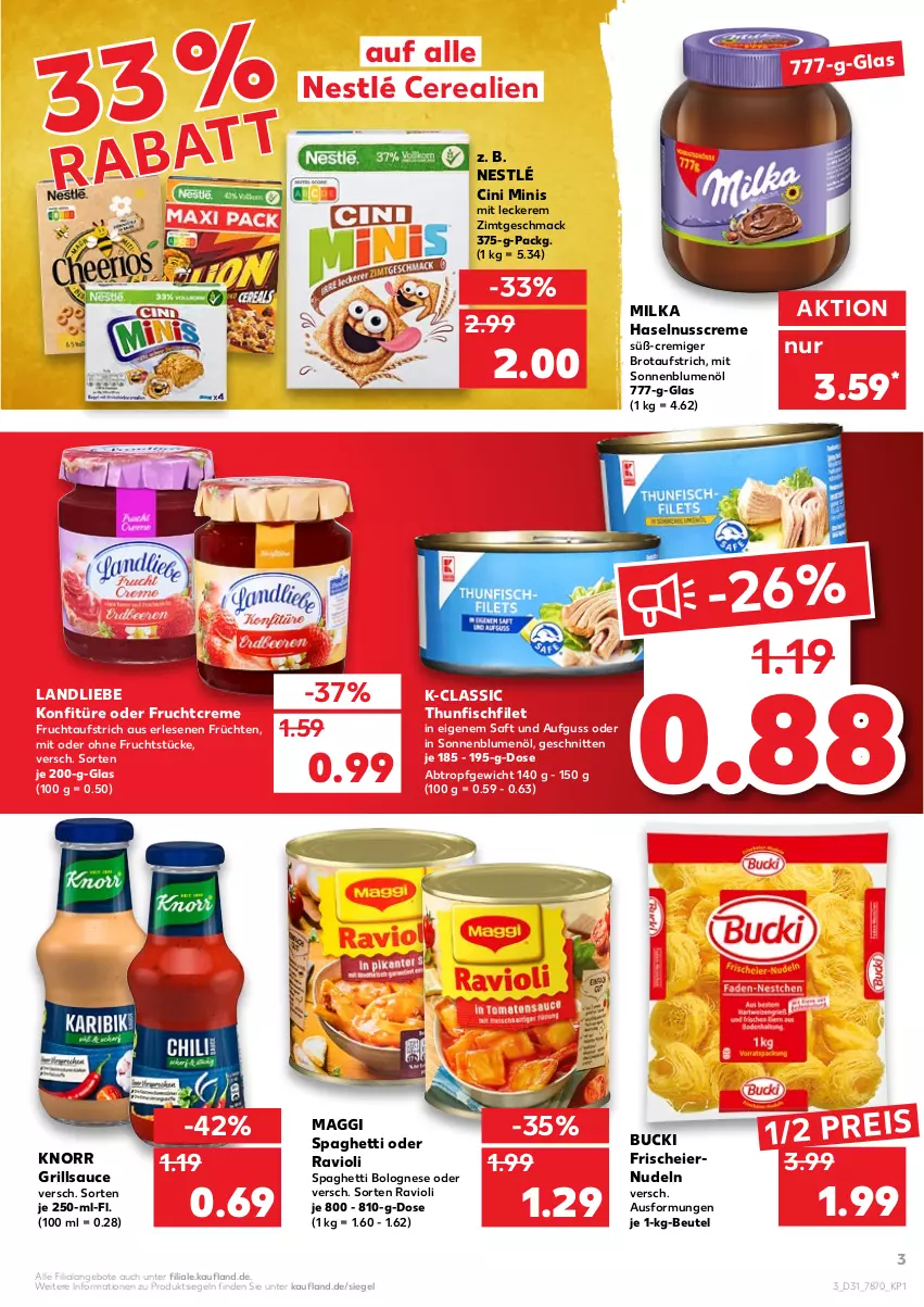 Aktueller Prospekt Kaufland - von 05.08 bis 11.08.2021 - strona 3