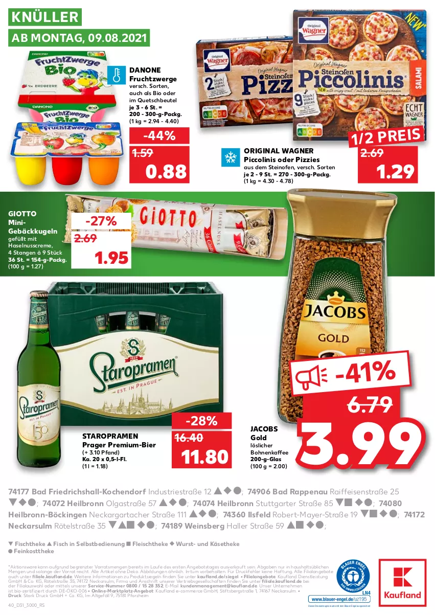 Aktueller Prospekt Kaufland - von 05.08 bis 11.08.2021 - strona 40