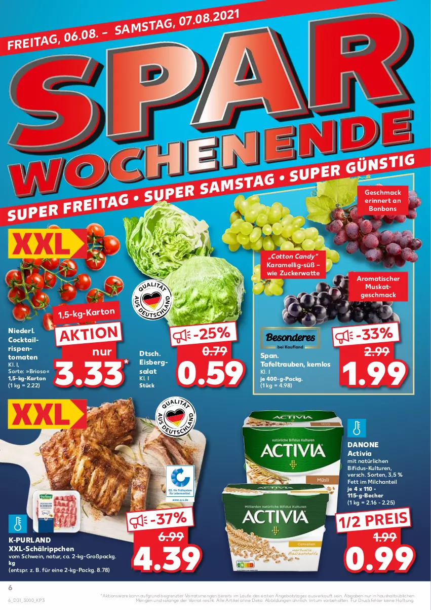 Aktueller Prospekt Kaufland - von 05.08 bis 11.08.2021 - strona 6