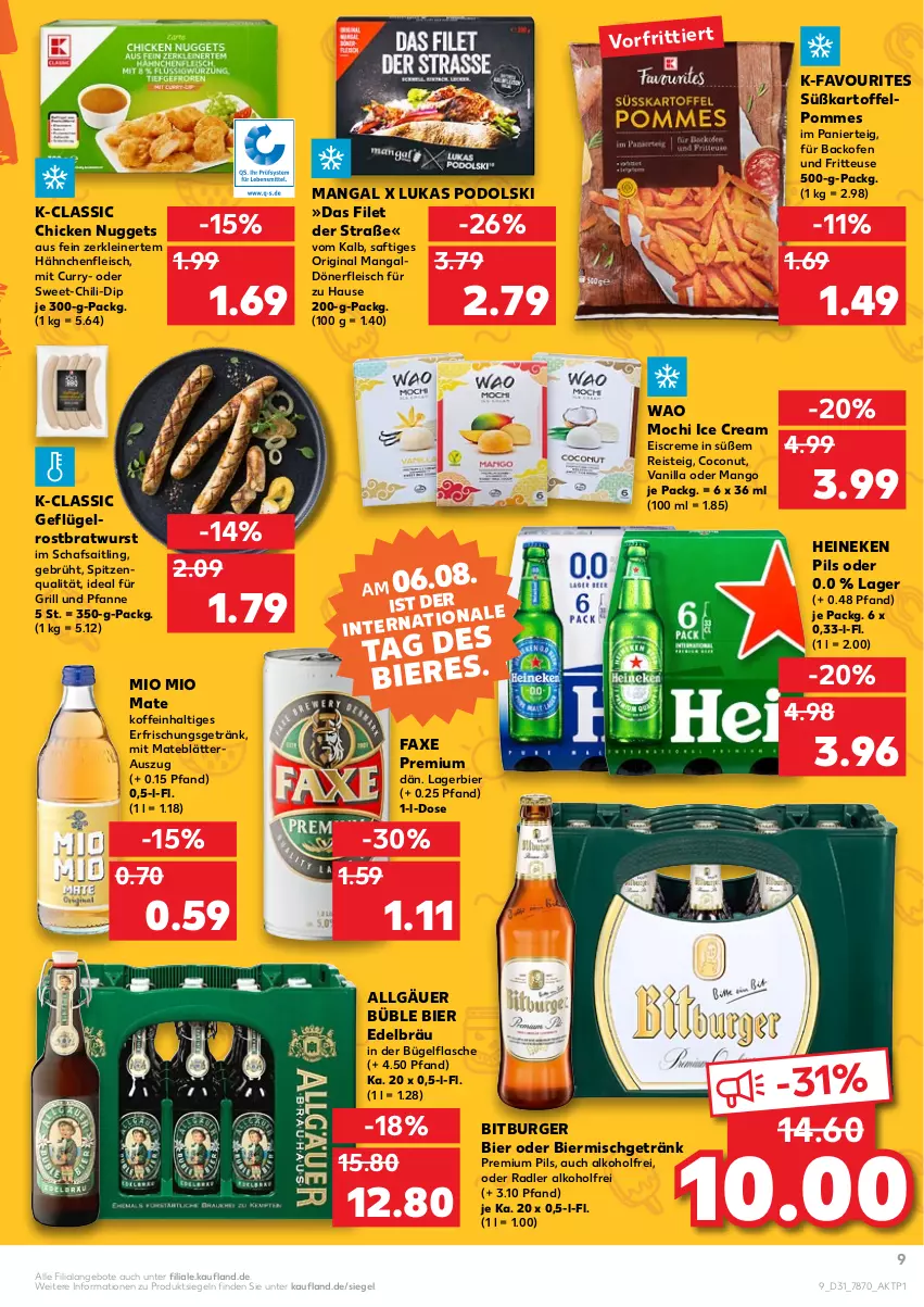 Aktueller Prospekt Kaufland - von 05.08 bis 11.08.2021 - strona 9