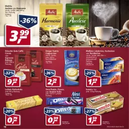 Gazetka promocyjna Real - Gazetka - ważna od 23.04 do 23.04.2022 - strona 10 - produkty: beutel, bohne, bohnen, butter, butterkeks, caffè crema, Cap, cappuccino, cin, eduscho, eis, ente, espresso, hanuta, keks, krüger, kuchen, Ländertee, leibniz, melitta, Meßmer, oreo, reis, tee