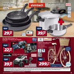 Gazetka promocyjna Real - Gazetka - ważna od 23.04 do 23.04.2022 - strona 19 - produkty: Bank, decke, Deckel, drehgriffschalter, eis, elle, ente, Kochtopf, korb, LG, pfanne, pfannen, pfannen-set, pingui, Rauch, reis, ring, rücktrittbremse, Schal, Schnellkochtopf, shimano, shimano drehgriffschalter, teller, Ti, topf, topf-set