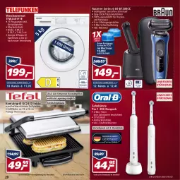 Gazetka promocyjna Real - Gazetka - ważna od 23.04 do 23.04.2022 - strona 20 - produkty: alle artikel ohne dekoration, aufsteckbürsten, auto, braun, bürste, bürsten, dekoration, edelstahl, eis, elle, ente, grill, grillfläche, grillplatte, Intel, kontaktgrill, latte, LG, rasierer, Reinigung, reis, rum, Spektrum, teller, thermostat, Ti, timer, wasser, zahnbürste, ZTE