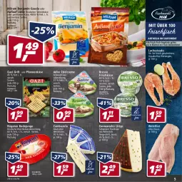 Gazetka promocyjna Real - Gazetka - ważna od 23.04 do 23.04.2022 - strona 5 - produkty: angebot, angebote, aqua, Bad, bresso, cambozola, creme, deutscher schnittkäse, deutscher weichkäse, edelcreme, eis, emmentaler, filet, fisch, frischfisch, frischkäse, gouda, grill, hartkäse, Käse, lachs, milch, milram, pfanne, pfannen, pfannenkäse, reis, Rügener, rügener badejunge, rwe, Schmelzkäse, schmelzkäsezubereitung, schnitten, schnittkäse, schweizer hartkäse, steak, steaks, Ti, und pfanne, urtyp, weichkäse, Wels