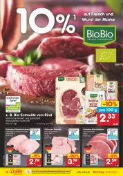 Gazetka promocyjna Netto Marken-Discount - Filial-Angebote - Gazetka - ważna od 09.04 do 09.04.2022 - strona 16 - produkty: bio, eis, entrecôte, fleisch, Hähnchen-Oberkeulen, hähnchen-schenkel, henkel, minutensteaks, natur, ndk, reis, rind, schenkel, schwein, schweine, steak, steaks, Ti, versandkostenfrei, wein, weine, wurst