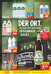 Gazetka promocyjna Netto Marken-Discount - Filial-Angebote - Gazetka - ważna od 09.04 do 09.04.2022 - strona 20 - produkty: Alwa, bio, eis, elle, erfrischungsgetränk, getränk, getränke, mac, mineralwasser, natur, natürliches mineralwasser, ndk, reis, rel, robby, tee, Ti, versandkostenfrei, volvic, wasser