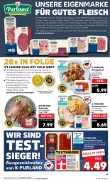 Gazetka promocyjna Kaufland - Prospekt - Gazetka - ważna od 27.09 do 27.09.2023 - strona 15 - produkty: angebot, angebote, braten, eis, fleisch, fleischwaren, grill, gulasch, jungbullen, lamm, Laufen, LG, Meister, Mode, nuss, Ofen, pfanne, pfannen, purland, reis, rind, saft, schinken, schinkenbraten, schwein, schweine, schweinenacken, Spezi, steak, tafelspitz, Ti, vom schweinenacken, wein, weine