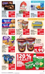 Gazetka promocyjna Kaufland - Prospekt - Gazetka - ważna od 27.09 do 27.09.2023 - strona 21 - produkty: Alaska-Seelachs, andechser natur, angebot, angebote, Becher, braten, brötchen, butter, Butterschmalz, Dr. Oetker, eis, fisch, fischstäbchen, frosta, frucht, fruchtgrütze, gouda, Grießpudding, grütze, homann, kartoffel, kartoffelsalat, lachs, malz, mars, meggle, mit gouda, natur, pudding, riegel, sahne, salat, Schmalz, schnitzel, schoko, schokoriegel, snickers, suppe, suppen, Suppenhuhn, Ti, tiefkühlkost, vanille, Vegeta