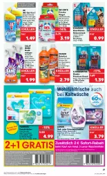 Gazetka promocyjna Kaufland - Prospekt - Gazetka - ważna od 27.09 do 27.09.2023 - strona 27 - produkty: angebot, angebote, Bad, Brei, Cillit, cillit bang, colorwaschmittel, coupon, eis, ente, Fettlöser, feuchttücher, filet, fleisch, hühner, Hühnerfilet, katzensnack, kraft, küche, Küchen, lenor, lenor waschmittel, nerf, pampers, Pods, power-gel, reiniger, snack, sofort-rabatt, tender, Ti, topf, tücher, waschmittel, wc-gel