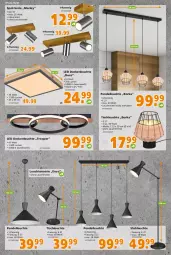 Gazetka promocyjna  - Prospekt für Globus Baumarkt  Achern - Gazetka - ważna od 04.02 do 04.02.2023 - strona 9 - produkty: decke, deckenleuchte, dell, elle, Holz, lamm, LED Deckenleuchte, Leuchte, leuchten, Leuchtenserie, leuchtmittel, Pendelleuchte, stehleuchte, Ti, tisch, tischleuchte