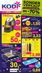 Gazetka promocyjna Kodi - Prospekte - Gazetka - ważna od 30.12 do 30.12.2023 - strona 1 - produkty: auto, chardonnay, decke, Deckel, eis, eiswürfel, eiswürfelbereiter, Feuerzeug, flasche, fritteuse, korb, latte, leine, merl, merlot, pommes, Pommes Frites, reis, riesling, Schal, spülmaschinen, thermostat, Ti, timer, wein, würfel
