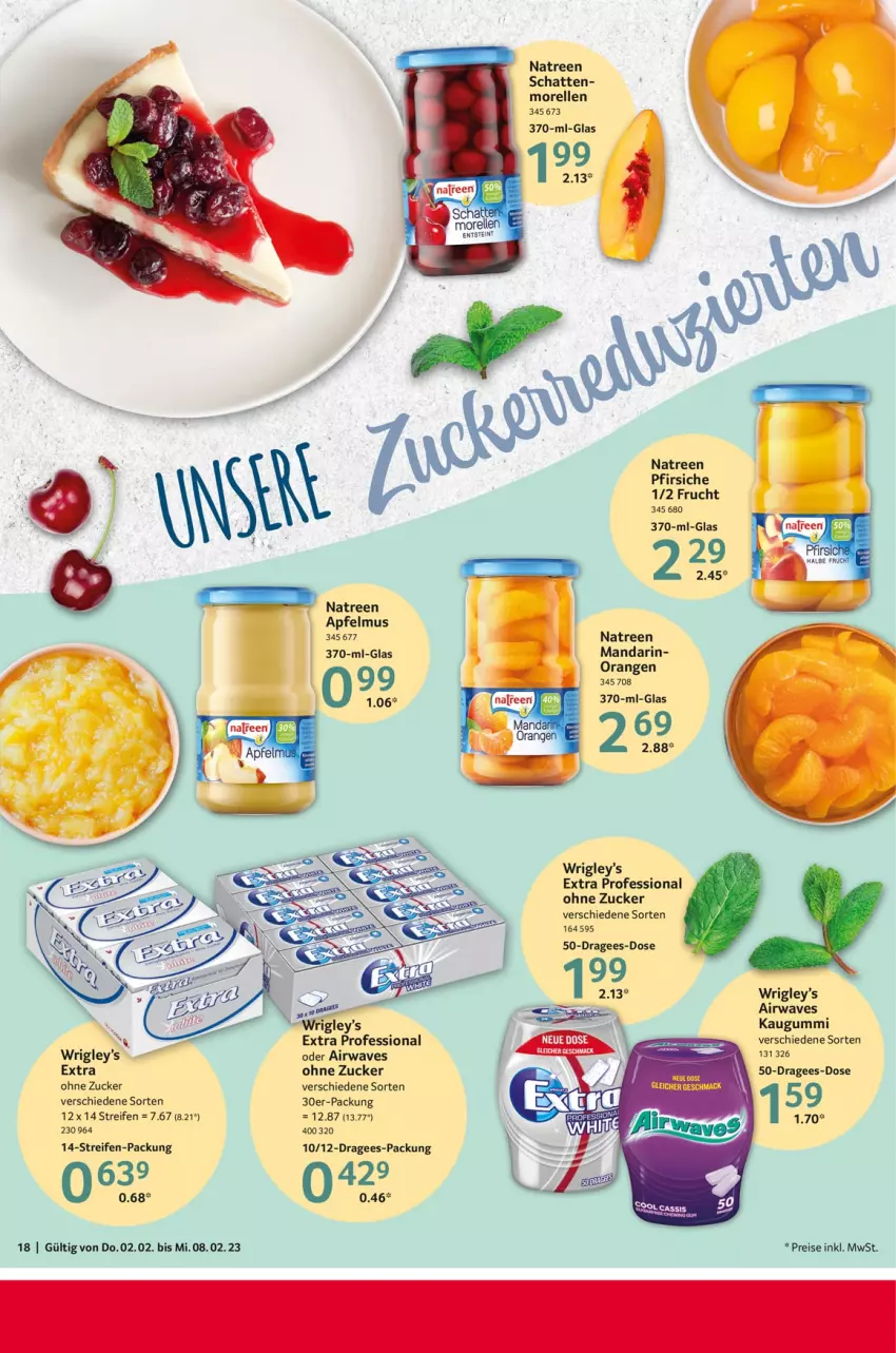 Aktueller Prospekt Selgros - Food - von 02.02 bis 08.02.2023 - strona 18 - produkty: apfel, apfelmus, eis, elle, frucht, kaugummi, morellen, orange, orangen, pfirsich, pfirsiche, reifen, reis, rel, Ti, zucker