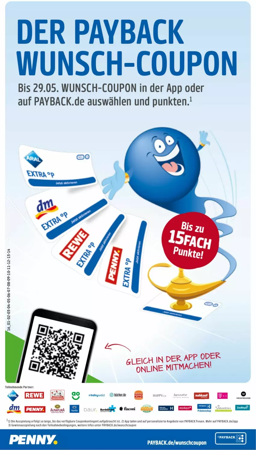 Aktueller Prospekt Penny - Prospekte - von 02.05 bis 07.05.2022 - strona 16 - produkty: angebot, angebote, coupon, LG, payback, Persona, Rauch, Ti