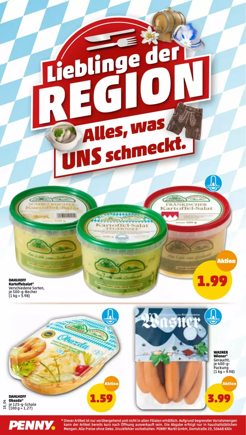 Aktueller Prospekt Penny - Prospekte - von 02.05 bis 07.05.2022 - strona 18 - produkty: arla, Becher, eis, LG, obazda, Rauch, reis, sana, Schal, Schale, Ti, wiener, ZTE