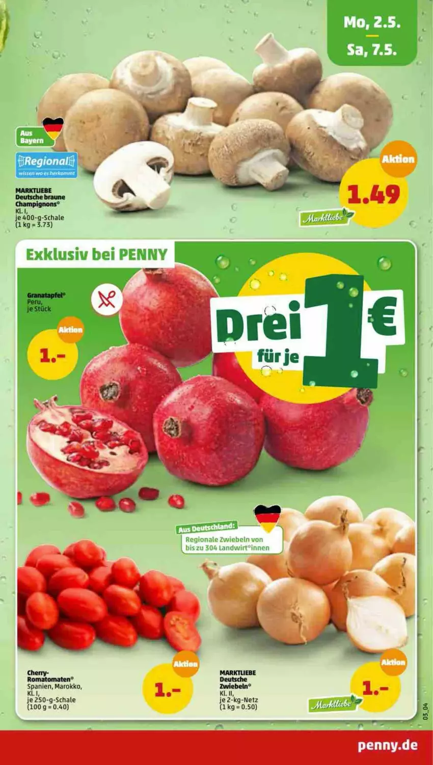 Aktueller Prospekt Penny - Prospekte - von 02.05 bis 07.05.2022 - strona 3 - produkty: Schal, Schale, zwiebel, zwiebeln