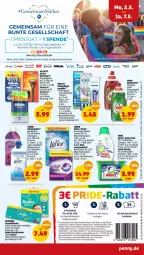 Gazetka promocyjna Penny - Prospekte - Gazetka - ważna od 07.05 do 07.05.2022 - strona 15 - produkty: Alwa, Always, angebot, angebote, apfel, ariel, aufsteckbürsten, baby-dry, beutel, blend-a-med, Blüte, bürste, bürsten, coupon, coupons, eis, fairy, febreze, feuchttücher, flasche, gillette, gillette venus, gin, grana, granatapfel, gutschein, Kinder, lenor, LG, Meister, meister proper, oral-b, pampers, pantene, pantene pro-v, Pants, pasta, Pods, precision clean, pril, pro-v, rabatt-coupon, Rana, rasiergel, spülmittel, swiffer, Ti, tücher, venus, waschmittel, weichspüler, windeln, zahnbürste, zahnbürsten, zahnpasta