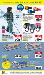 Gazetka promocyjna Lidl - Wochen-Highlights im Onlineshop - Gazetka - ważna od 14.01 do 14.01.2024 - strona 4 - produkty: alpina, angebot, angebote, Brille, crivit, dell, eis, elle, Gläser, Holz, Kinder, Mode, ndk, reis, rel, Schal, Schale, Schlitten, Skibrille, Skihelm, Snowboardbrille, spiegel, telefon, Ti, tisch, uhr, uv-schutz