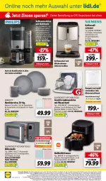 Gazetka promocyjna Lidl - Wochen-Highlights im Onlineshop - Gazetka - ważna od 14.01 do 14.01.2024 - strona 8 - produkty: angebot, angebote, auto, decke, dessert, Dessertteller, eis, elle, ernesto, fritteuse, geschirr, Heißluftfritteuse, kaffee, kaffeemaschine, kaffeevollautomat, Kombiservice, küche, Leuchte, LG, mikrowelle, milch, ndk, Reinigung, reis, rel, Ria, rwe, Schal, Schale, schlauch, schüssel, silvercrest, Speiseteller, spülmaschinen, tasse, telefon, teller, Ti, uhr, wasser, Wasserschlauch, wassertank, weck