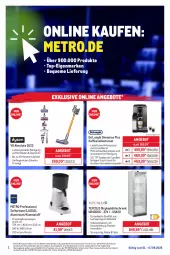 Gazetka promocyjna Metro - Online: Wochen-Angebote - Gazetka - ważna od 07.09 do 07.09.2025 - strona 1 - produkty: amica, angebot, angebote, auto, edelstahl, eis, erde, früchte, getränk, getränke, kaffee, kaffeevollautomat, kühlschrank, latte, Metro, milch, ndk, Rauch, Reinigung, reis, Ria, rwe, saft, Schrank, teppich, teppiche, Ti, tisch